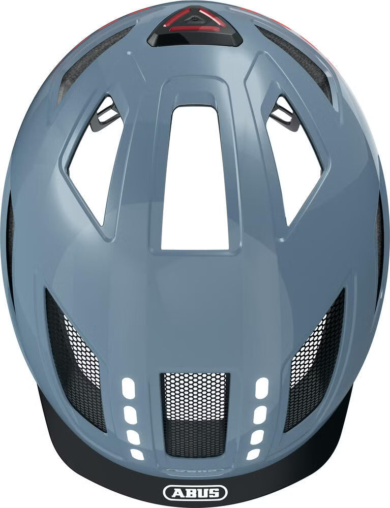 ABUS Helm HYBAN 2.0 LED signal glacier L