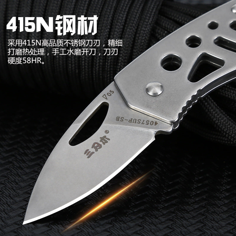 Bushcraft Folding Field Knife Multi-functional Pocketed EDC knife